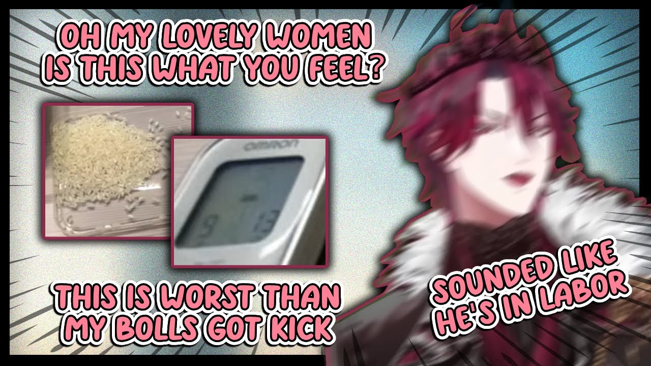 Jurard First Period Simulator is Surely Making Him Appreciate Women More (Funny Moments)