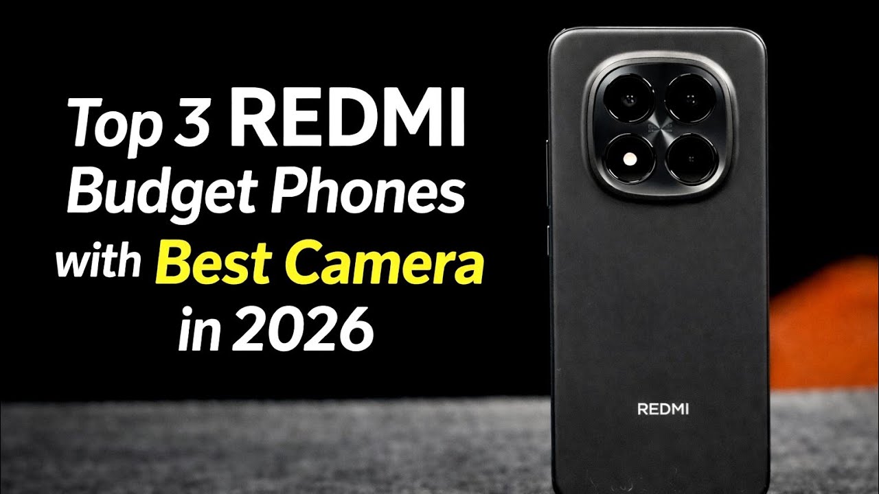 Топ-3 бюджетных телефонов REDMI с лучшей камерой в 2026 году