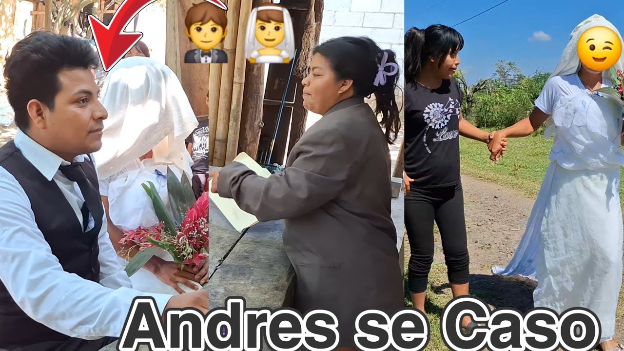 ❤️Se Ba Acasar Doña Salchipapas🤵Yego la Novia En la Boda de Andres😍