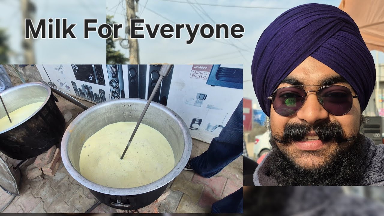Free Milk Langar For All 🥰
