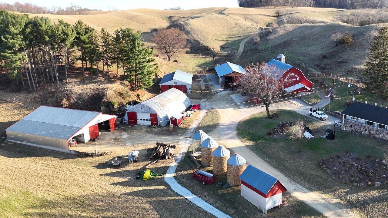 Farm Buildings Tour! Built Not Bought Over A Lifetime!) Part One