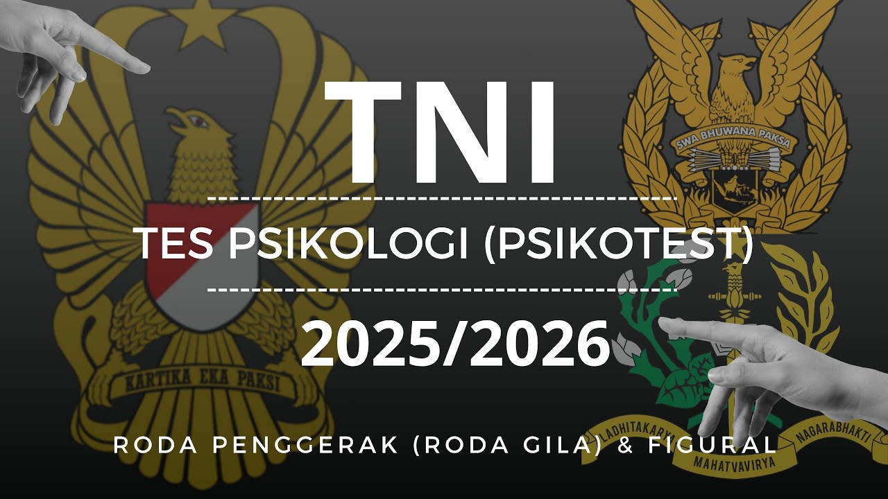 [PSIKOTEST TNI 2025/2026] Soal Roda Gila & Figural  yang sering muncul pada tws TNI 