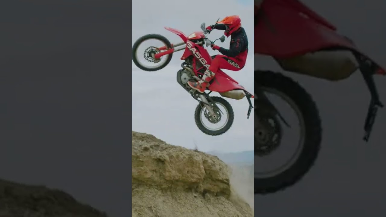 Kickin' up dirt on the GASGAS ES 700 enduro