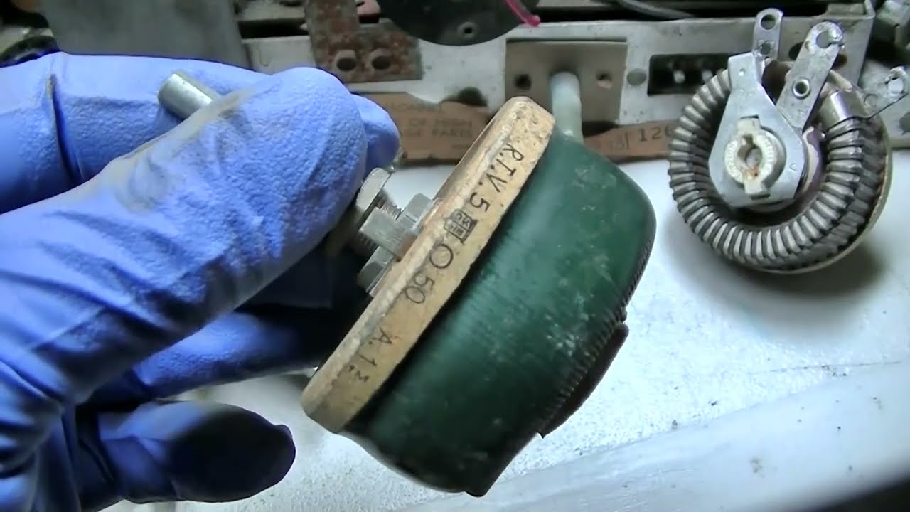 Ремонт AM-радиоприемника Emerson 1268, портативный телевизор, кухонная жировая яма, 1958 г.
