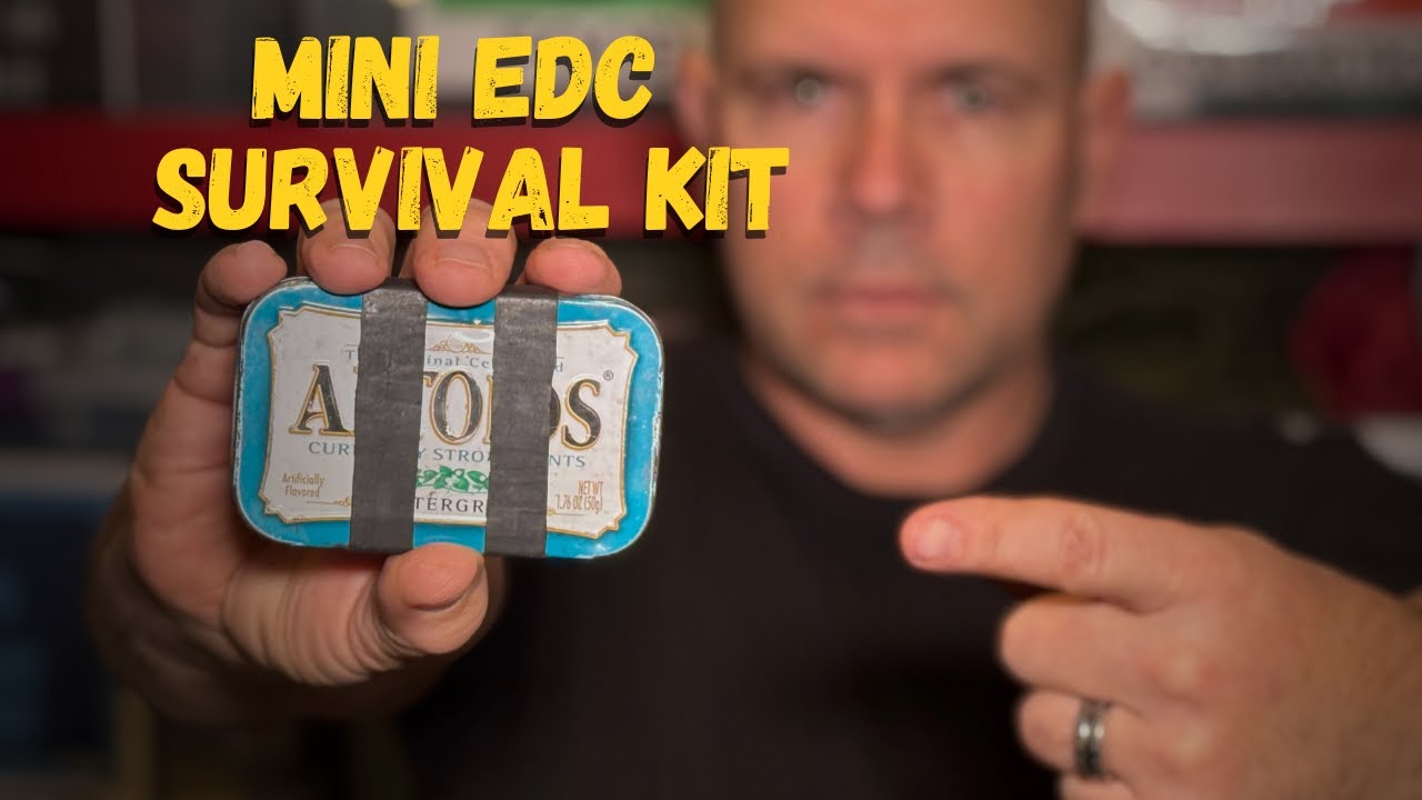 Как сделать набор для выживания из жестяной коробки из-под конфет Altoid — основные предметы перв...