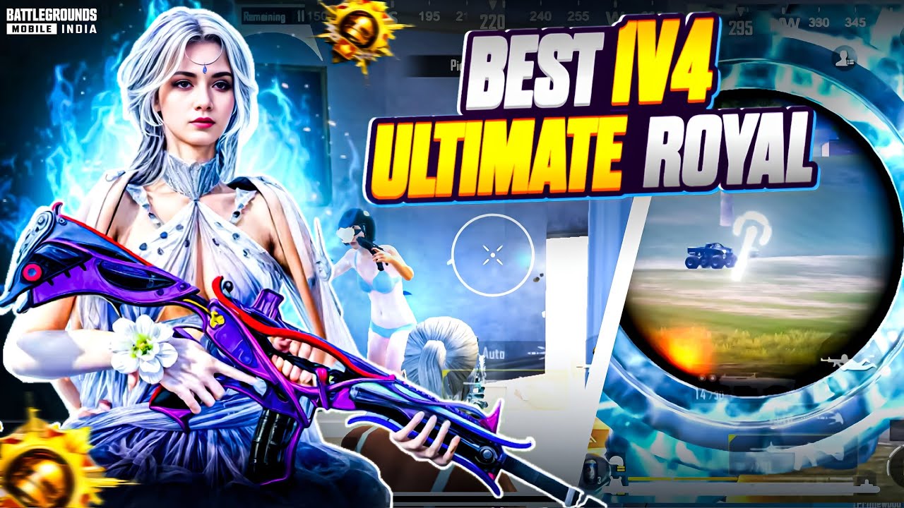 Best 1V4 Ultimate Royal 😱 Clutches in Bgmi 