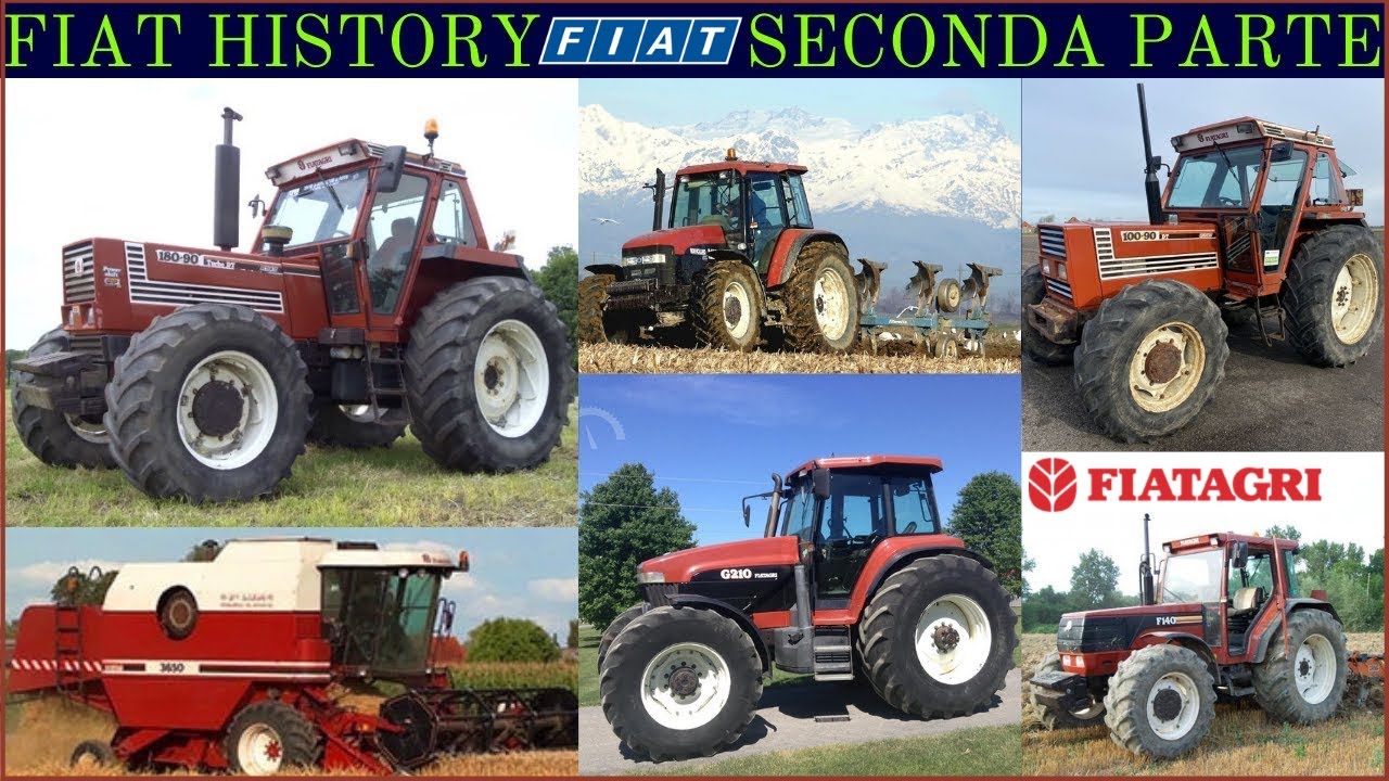 Fiat Trattori History - FiatAgri ➡️ New Holland - Seconda Parte
