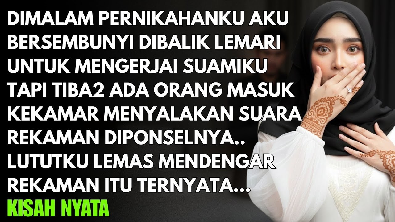 AKU SEMBUNYI DI LEMARI UNTUK BERI KEJUTAN SUAMI - TAPI APA YANG KUDENGAR MEMBUATKU SYOK TERNYATA..
