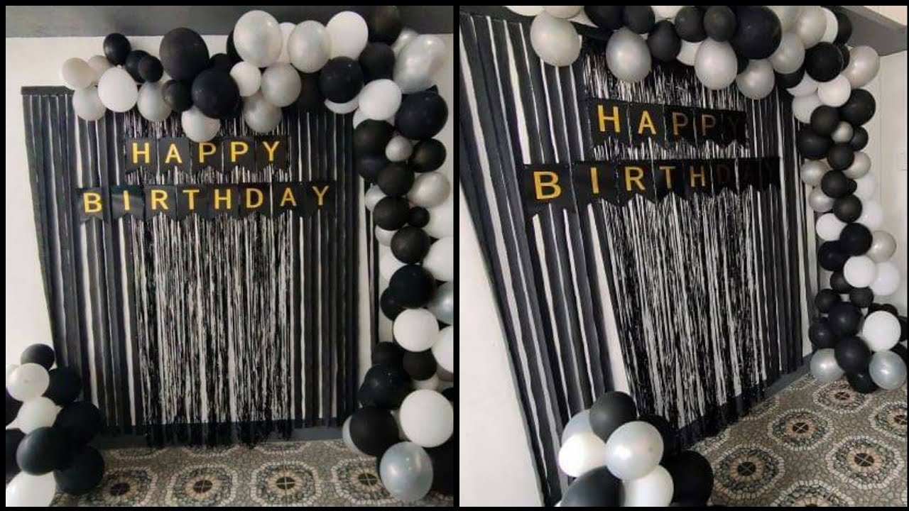 Black, White & Silver Birthday Themed | Nolly Panganiban