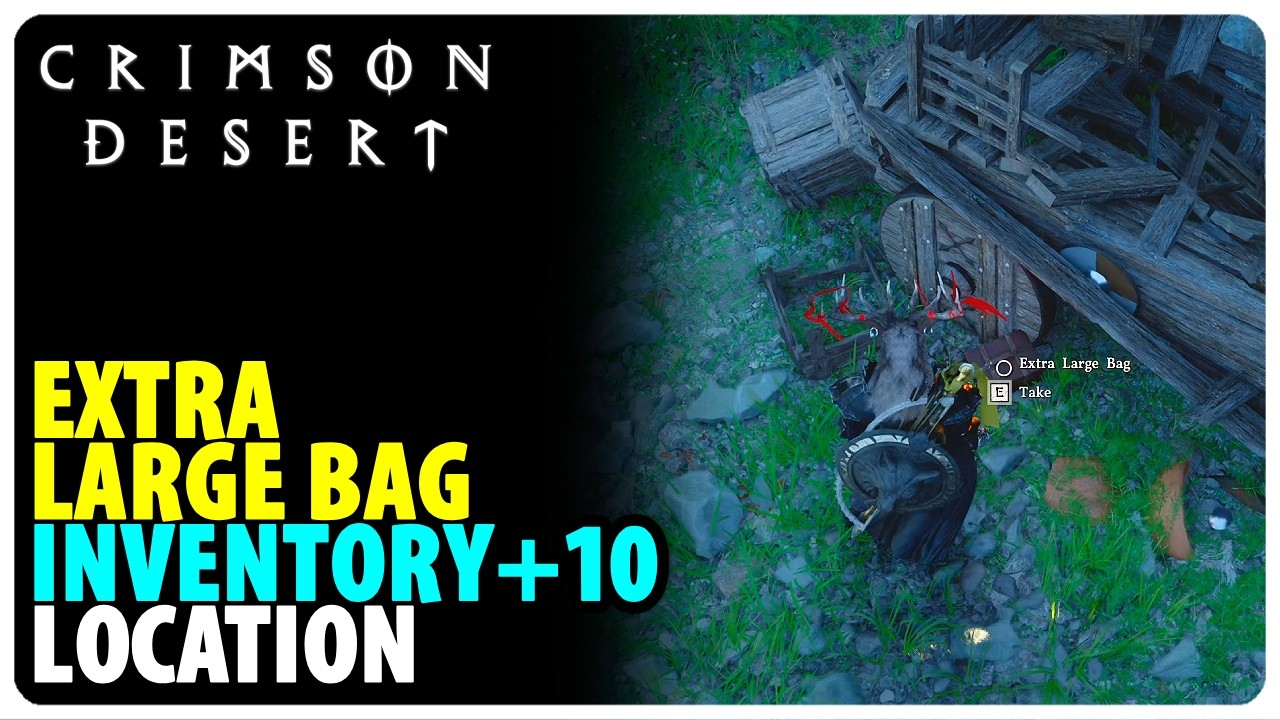 Extra Large Bag Location - Inventory +10 | Crimson Desert