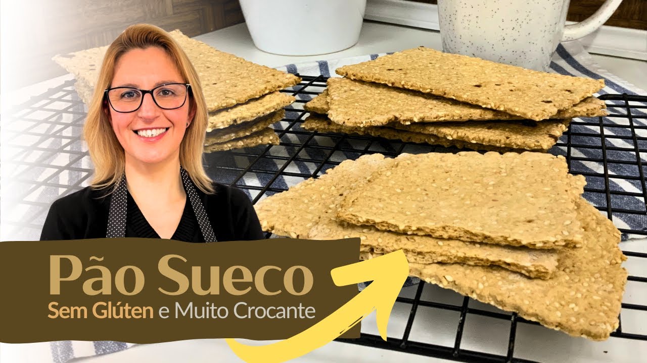 Pão Sueco | RECEITA SEM GLÚTEN e LACTOSE | Chef Sandra Freitas