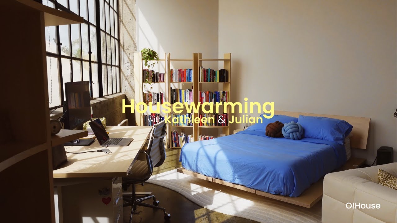 SF Apartment Tour: Kathleen & Julian's Industrial Loft & High Ceilings! The Mission, San Francisco