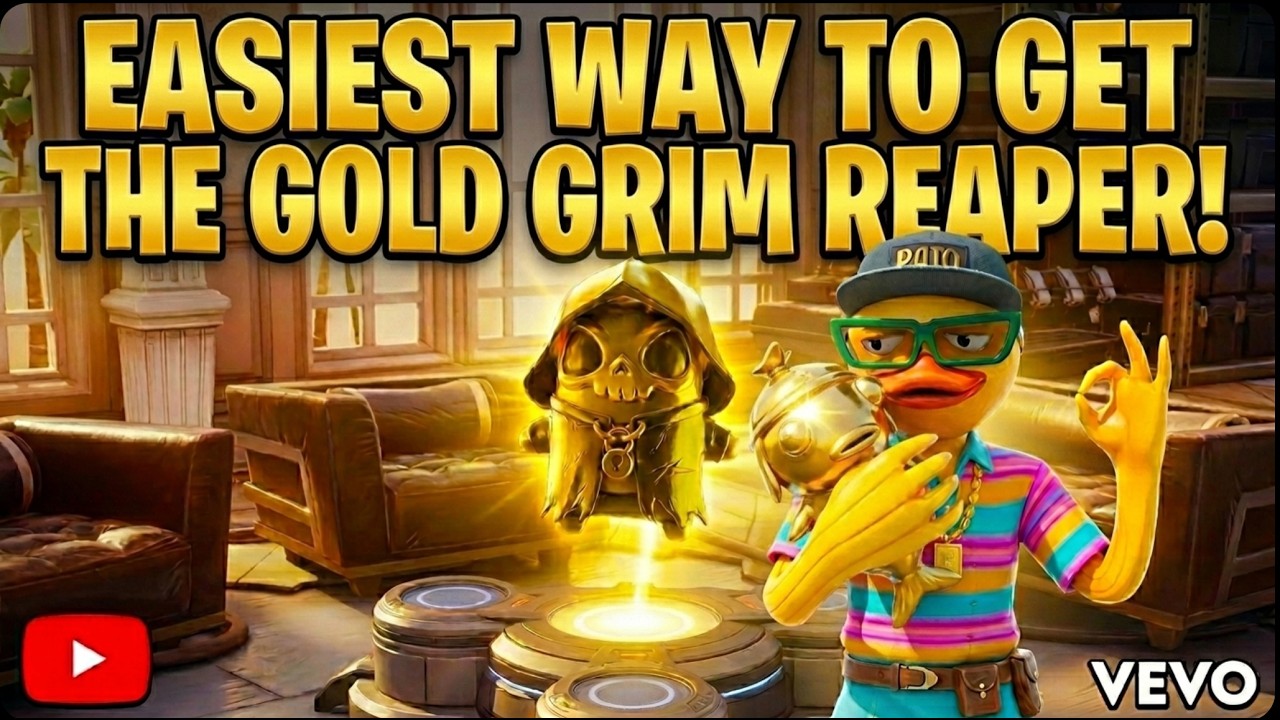 how to easy get the grim reaper sprite in fortnite