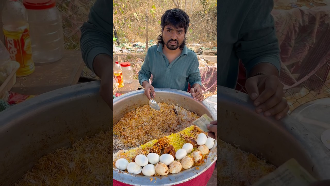 Chiken & Egg Combo 20/- Rs Asking Unlimited 😋📛 #chiken #food #egg #shorts