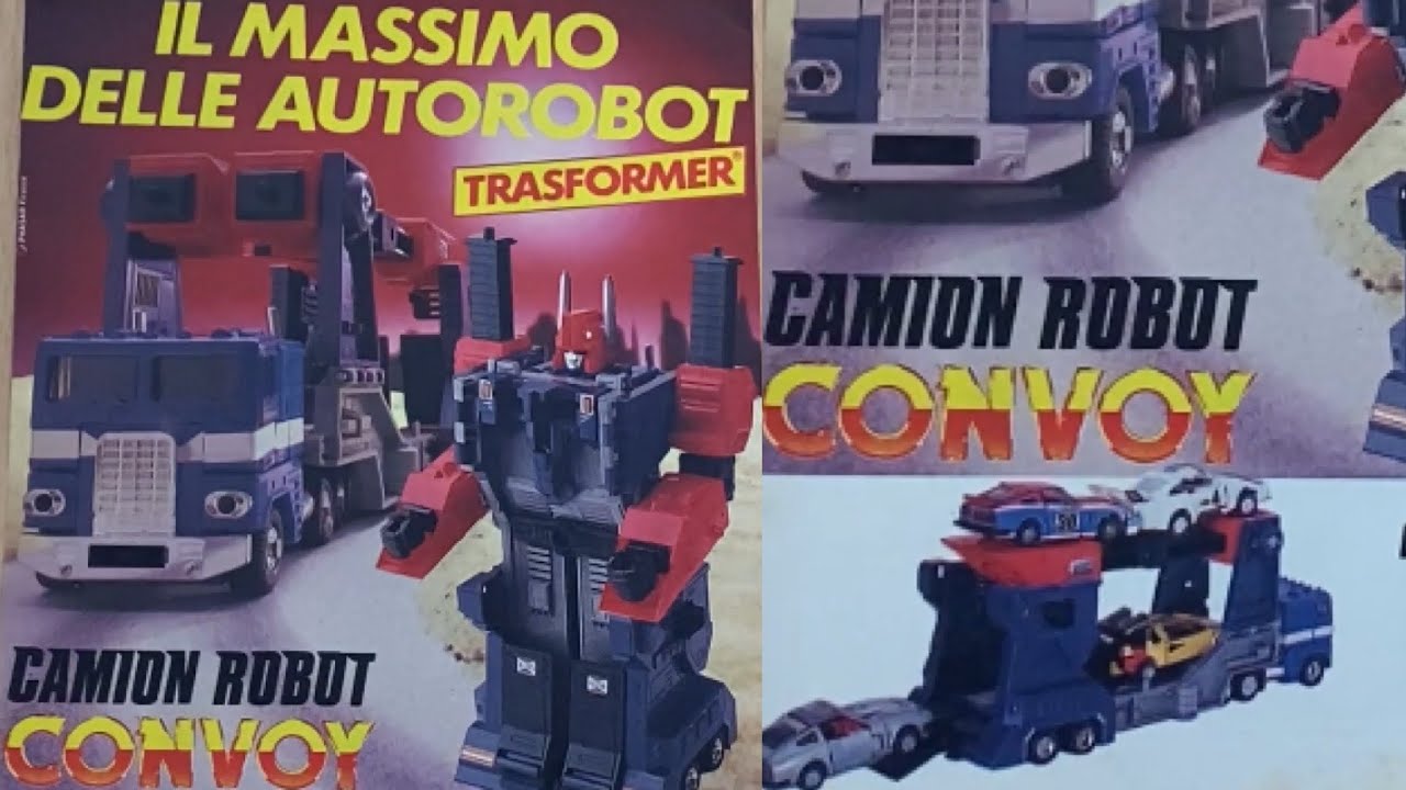 Transformers history powered convoy original vintage advert. Diaclone delta Magnus shattered glass