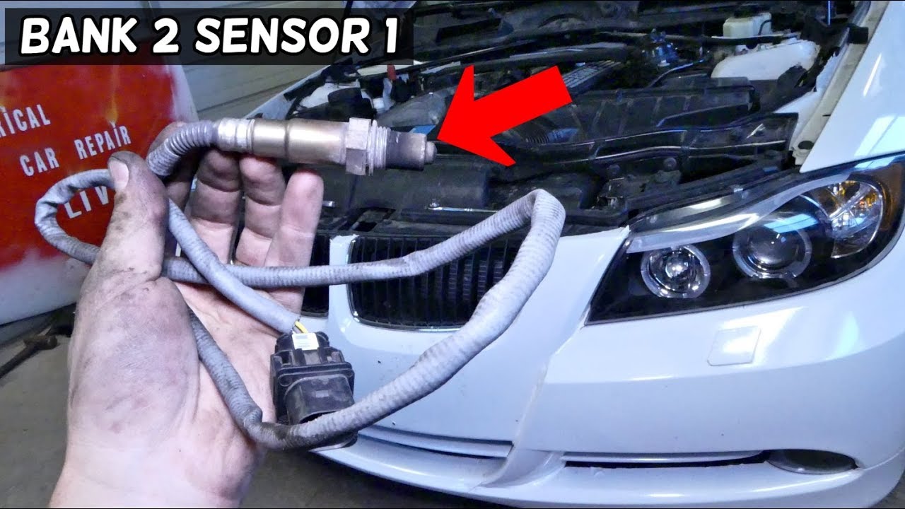 HOW TO REMOVE AND REPLACE OXYGEN SENSOR BANK 2 BMW E90 E91 E92 E93