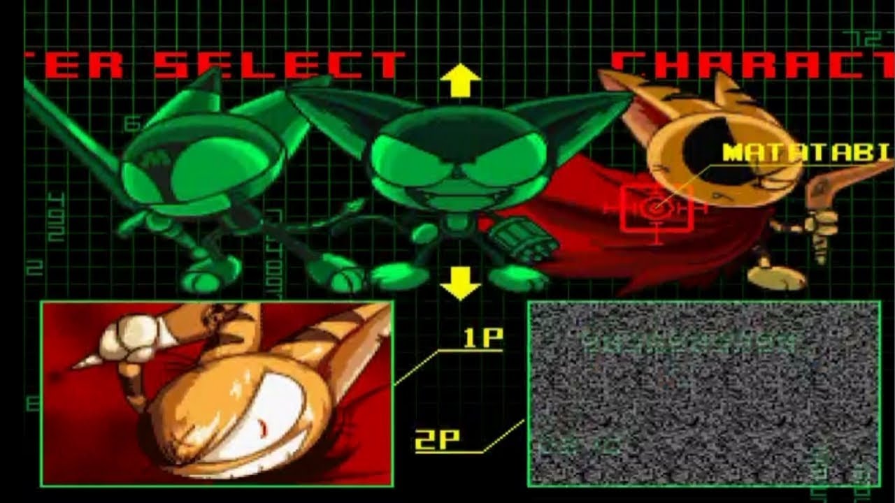 Kaette Kita Cyborg Kuro-chan (PS1) Long Play ( Matatabi ) Completed All ACT