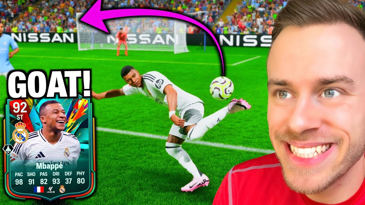 EA hat Kylian Mbappé zum GOAT gemacht! 🐐⚽️ (92er Karte)
