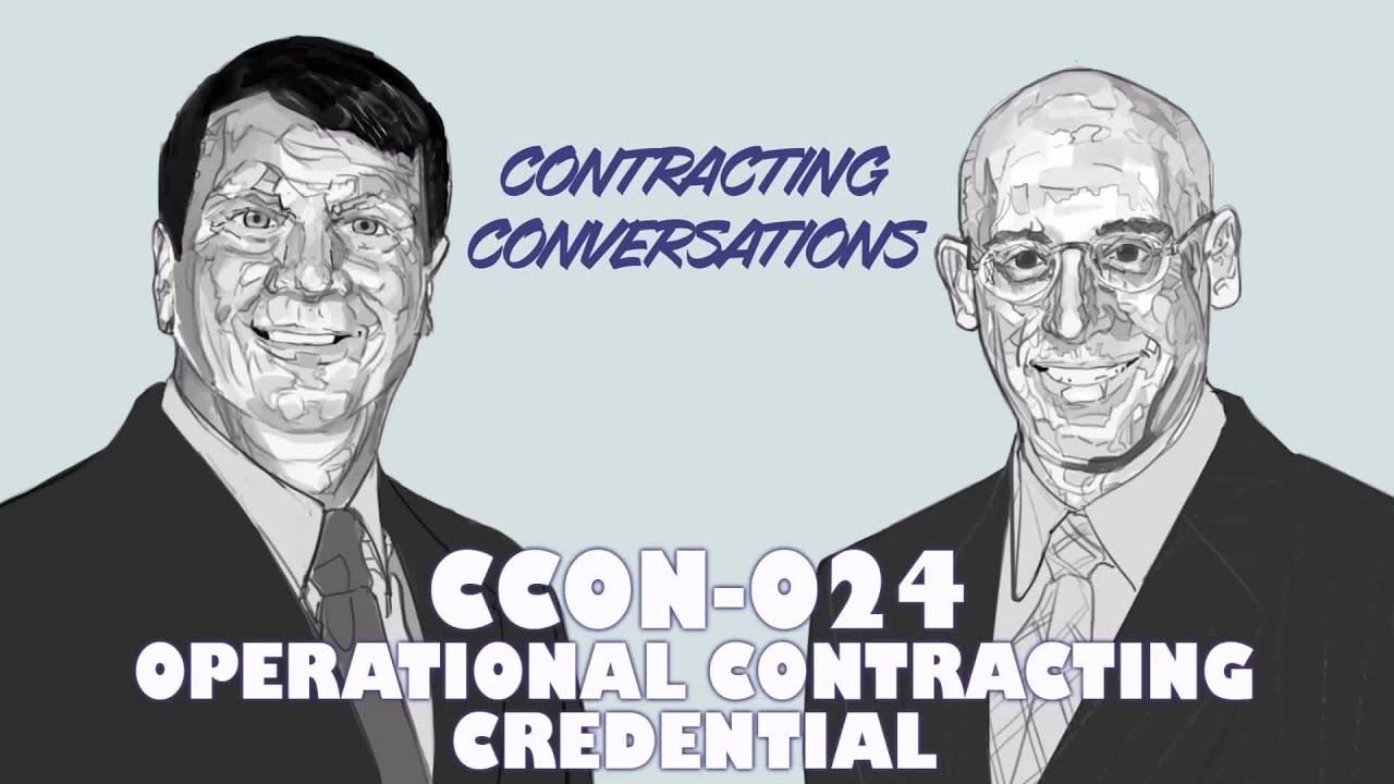 CCON 024 - Operational Contracting Credential
