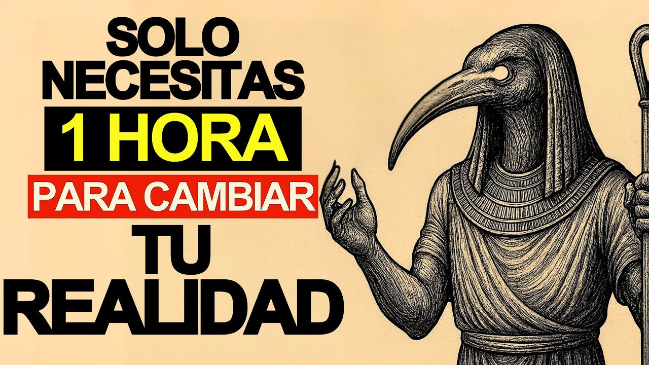 Este video SOLO encuentra a quienes NECESITAN CAMBIAR SU REALIDAD AHORA | Sabiduría de Thoth