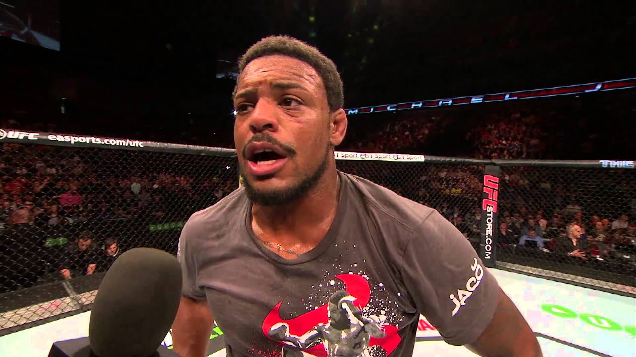 Fight Night London: Michael Johnson Octagon Interview