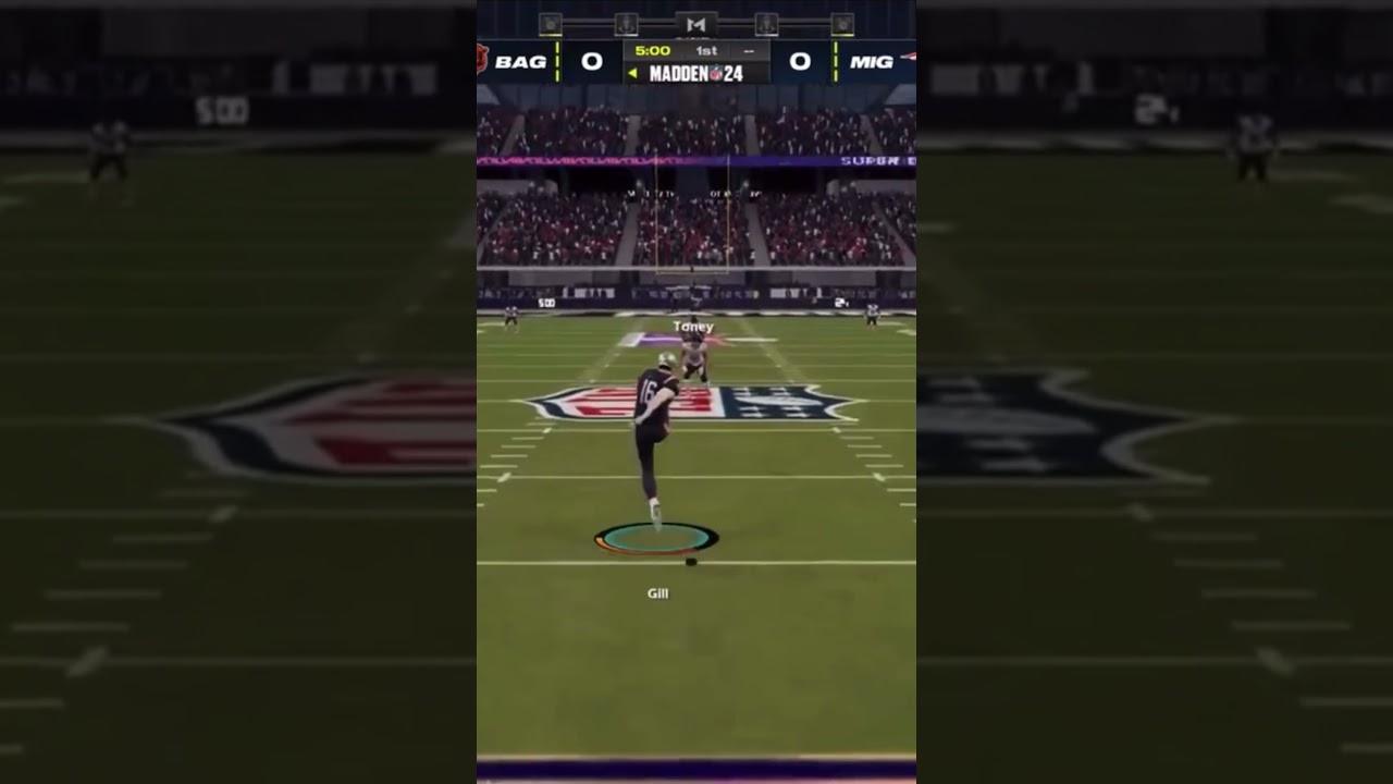 SQUIB kick in madden 24 is OP 😨 