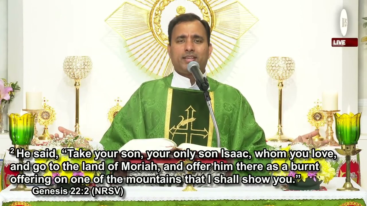 Abraham’s sacrifice  |  Fr Joseph Edattu VC