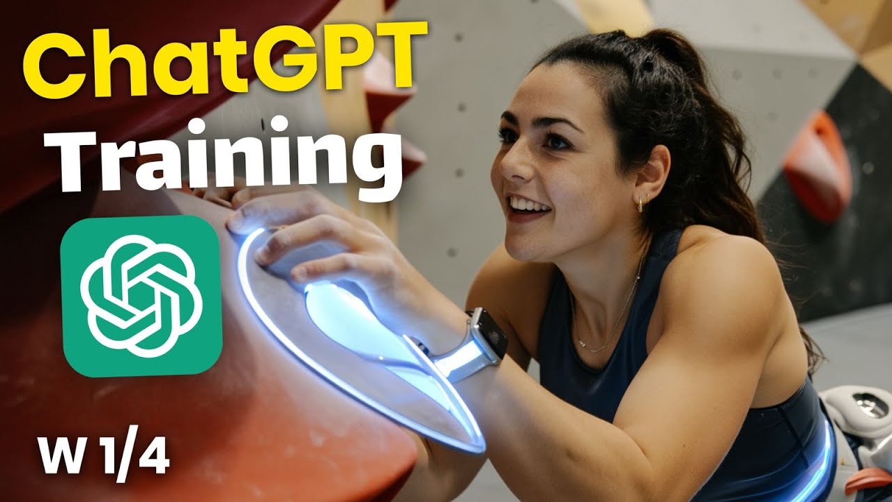 Besser Klettern durch KI? 🤔 30 Tage ChatGPT Training – Woche 1