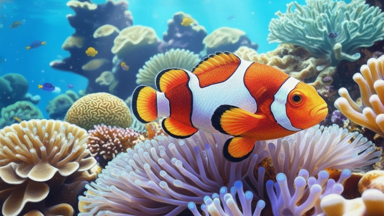 Stunning 4K Aquarium Video | Tropical Fish Tank, Coral Reef Colors & Relaxing Sleep Sounds