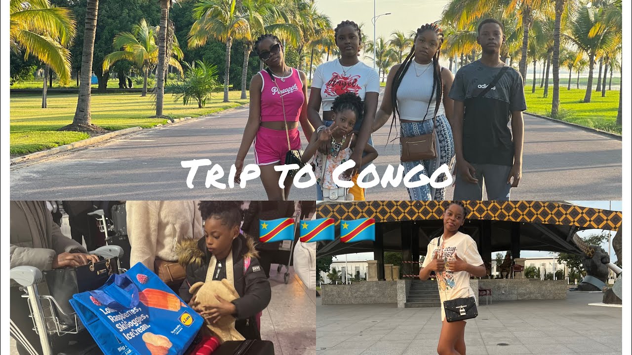 OUR TRIP TO CONGO!! | VLOG #1 🇨🇩
