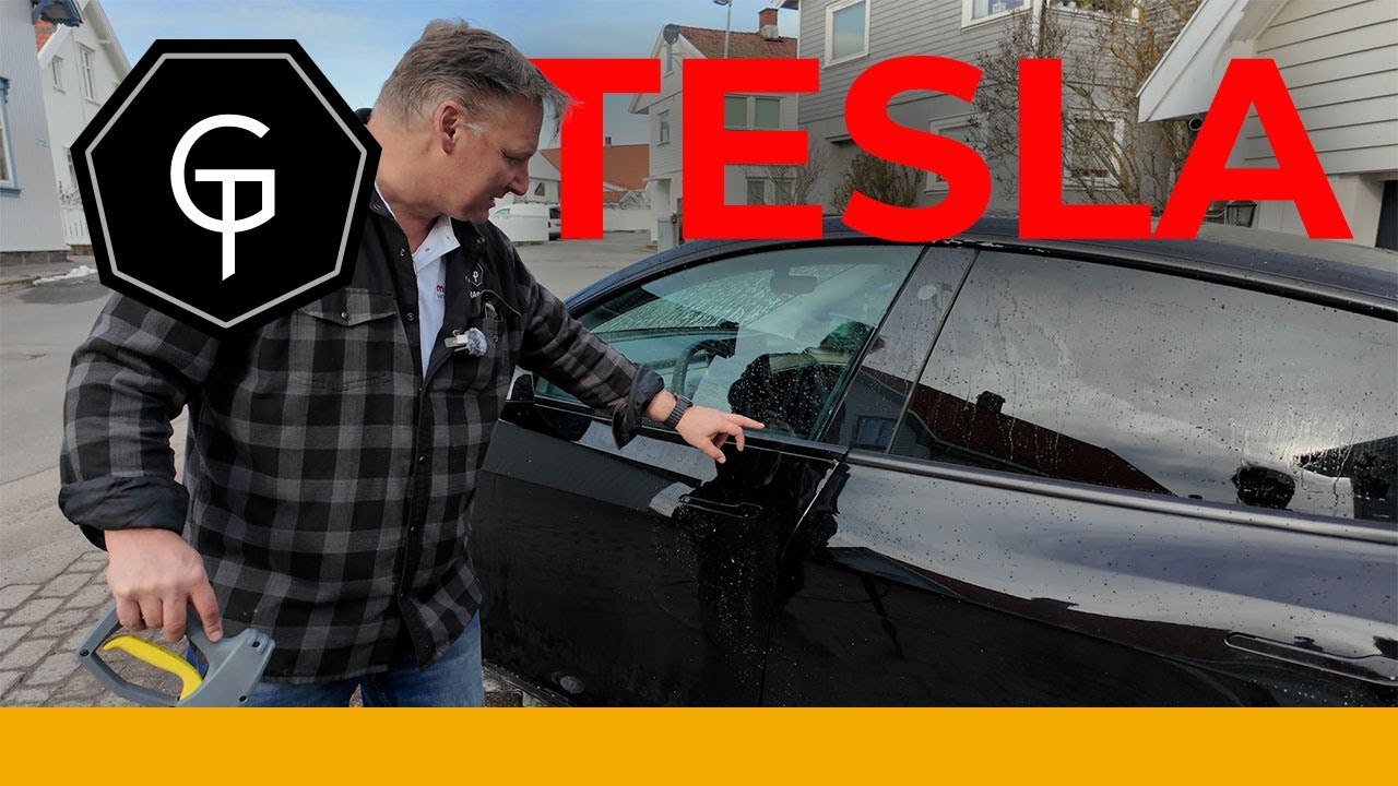 Har du alkalisk brann i listene og sprukne lykter p&aring; din Tesla?