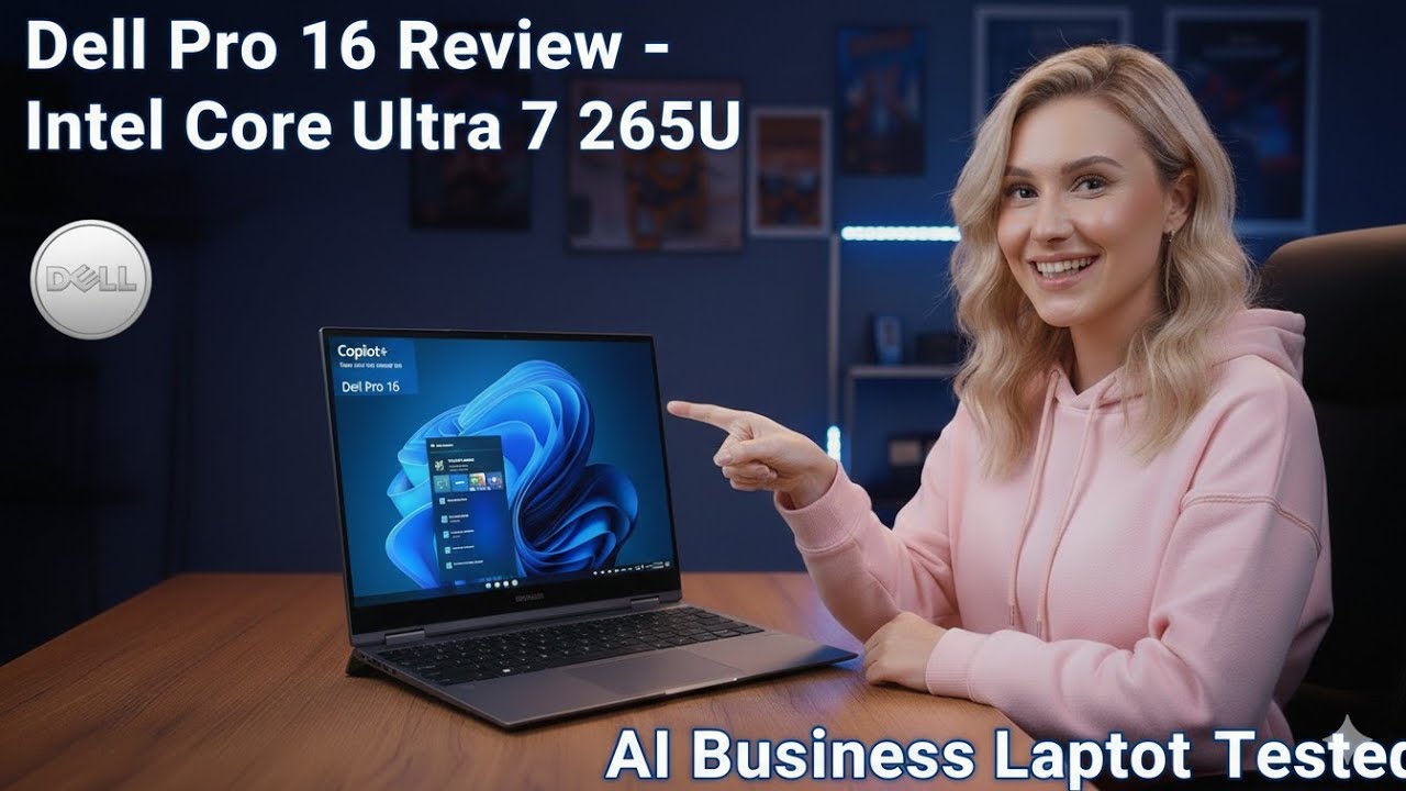 Dell Pro 16 Review – Intel Core Ultra 7 265U AI Business Laptop Tested