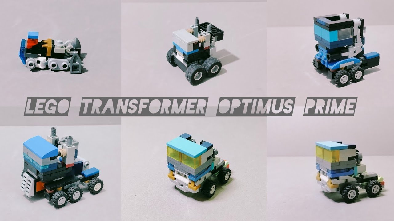 Compilation of Lego Transformers – Lego Robot Transformations Moc Mech #7