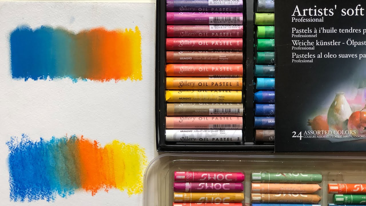 Best Oil Pastel Review |  Oil Pastel vs Soft Oil Pastel | Oil Pastel for Artist | Best Art Materials