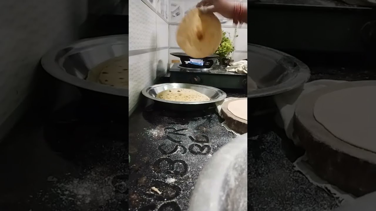 Roti banane ka sahi tarika gehu kr roti aur fish dono hi lajawab hai #fish #dinner #vlog 