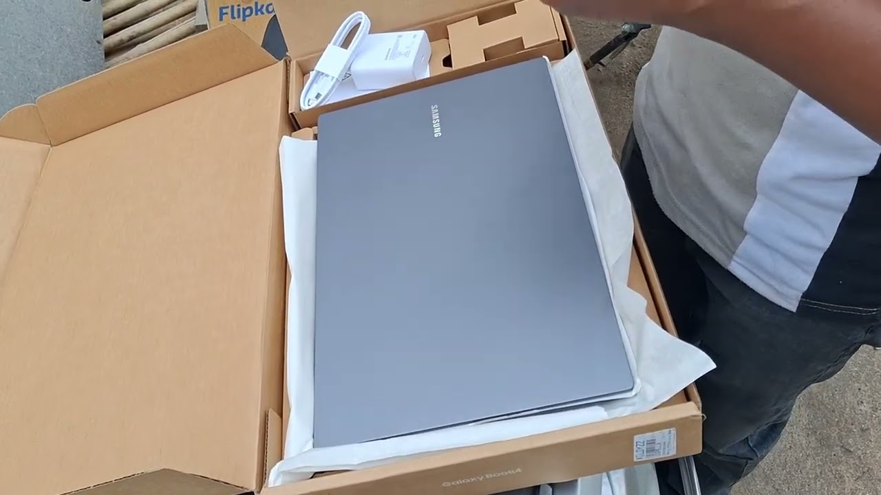 Sumsung Galaxy book4 Unboxing order by Flipkart 😎🥳