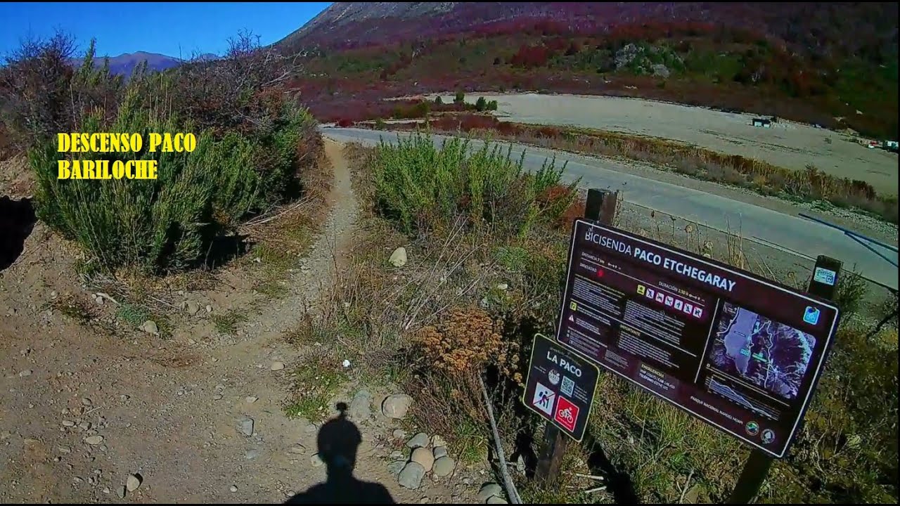 MTB descenso en Bariloche de villa catedral- lago gutierrez ,