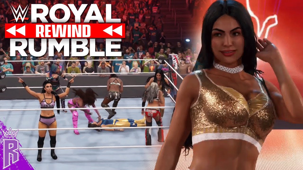 Rumble Rewind: WWE 2K22 Women's Royal Rumble #WWE2K22 #RoyalRumble
