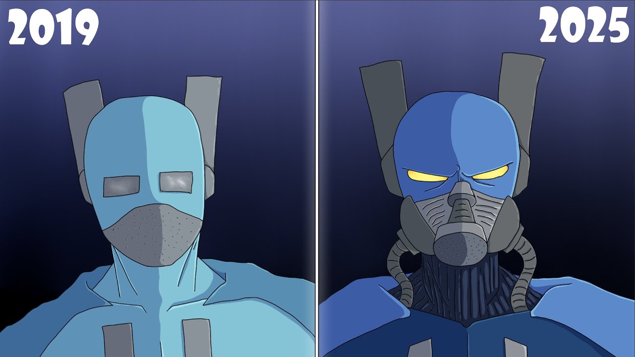 Redesigning my Old SUPERHEROS!