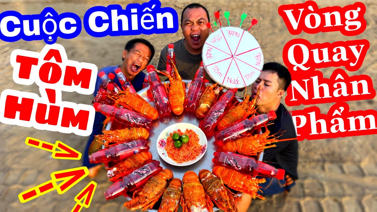 TXTV - Cả Team Thánh Xàm Quyết Đ,ấu Với Vòng Quay Nhân Phẩm Ăn Tôm Hùm Cười Đau Bụng