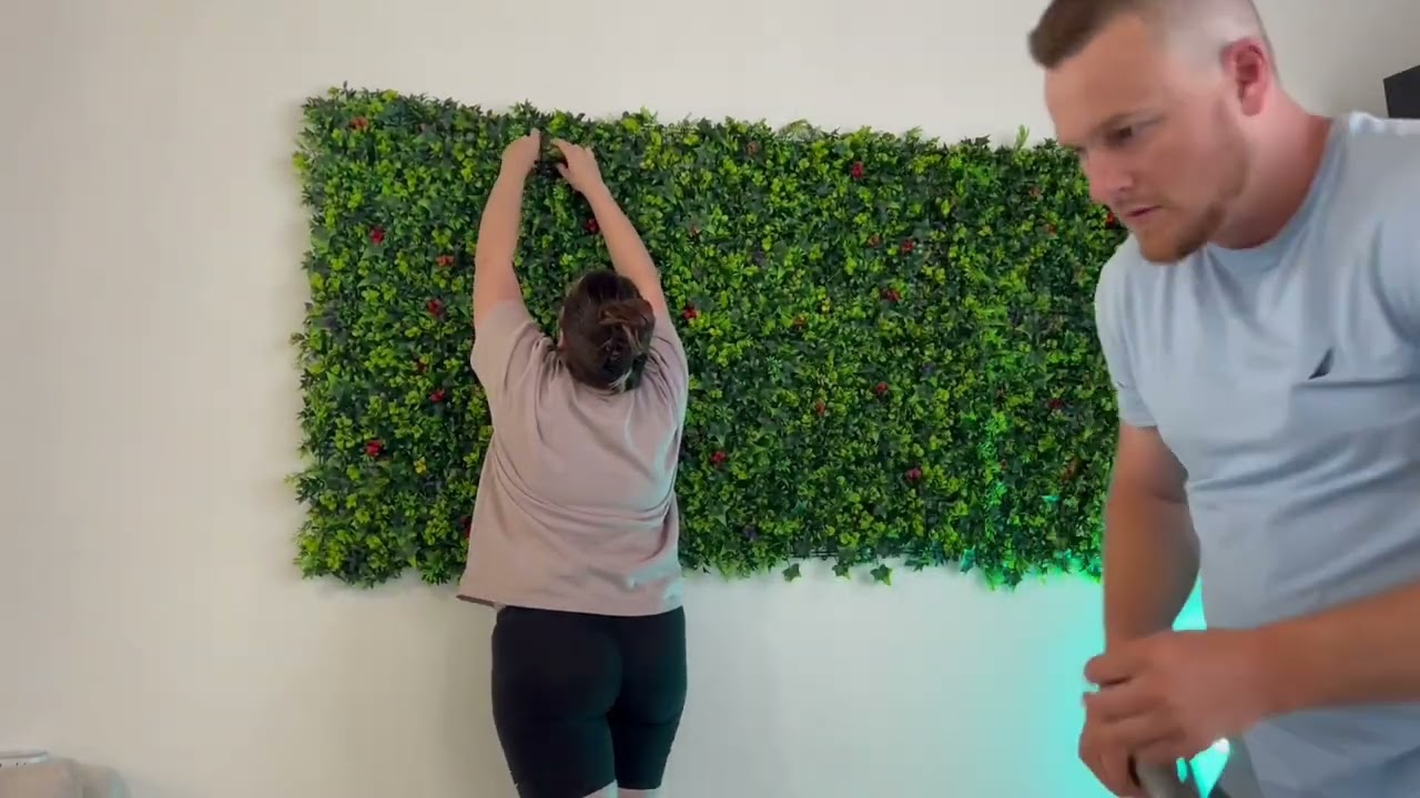 Ferrisland Artificial Grass Wall Panels, 20