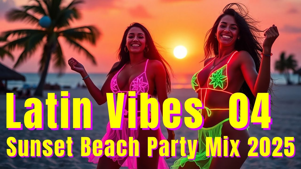 Latin Vibes 04 💃🔥 Sunset Beach Party | Best Reggaeton Summer Mix 2025 🏖️💃#reggaeton #party #music
