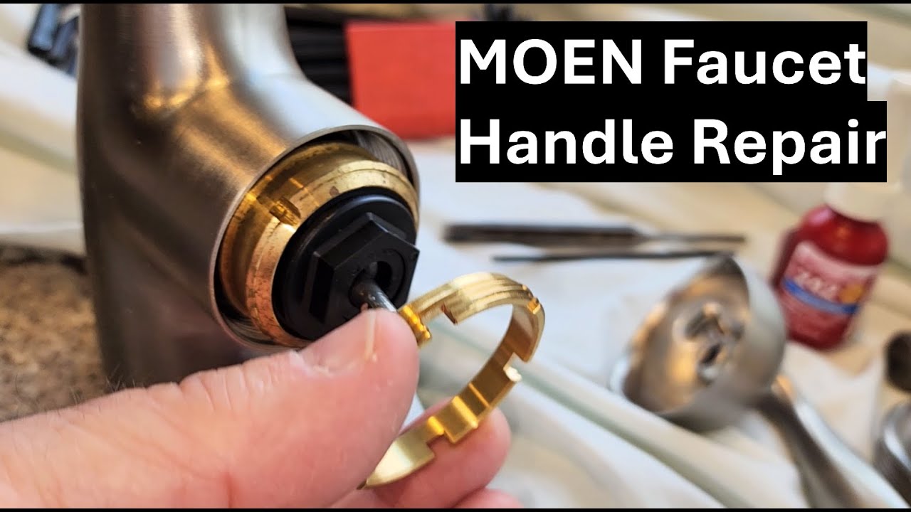 MOEN Faucet Loose Handle Repair.