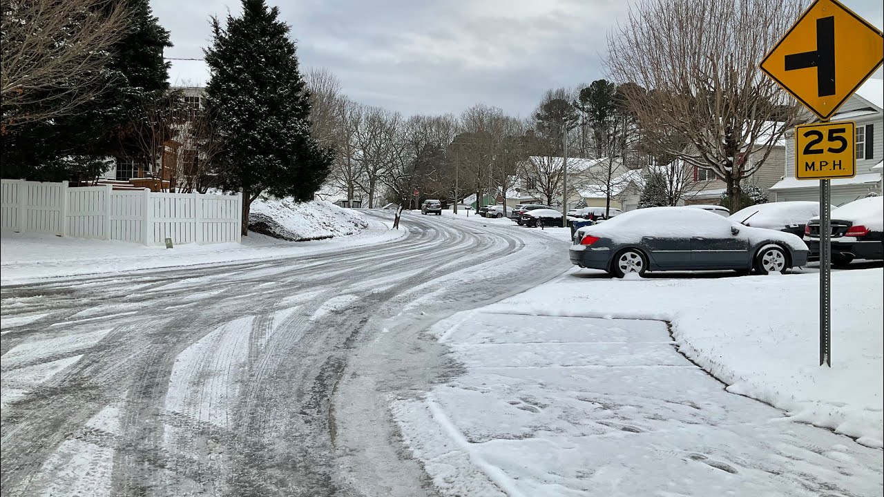 Pinoy in America Snow Storm Gianna Powerful Bomb Cyclone and Winter Storm that Hit North Carolina 