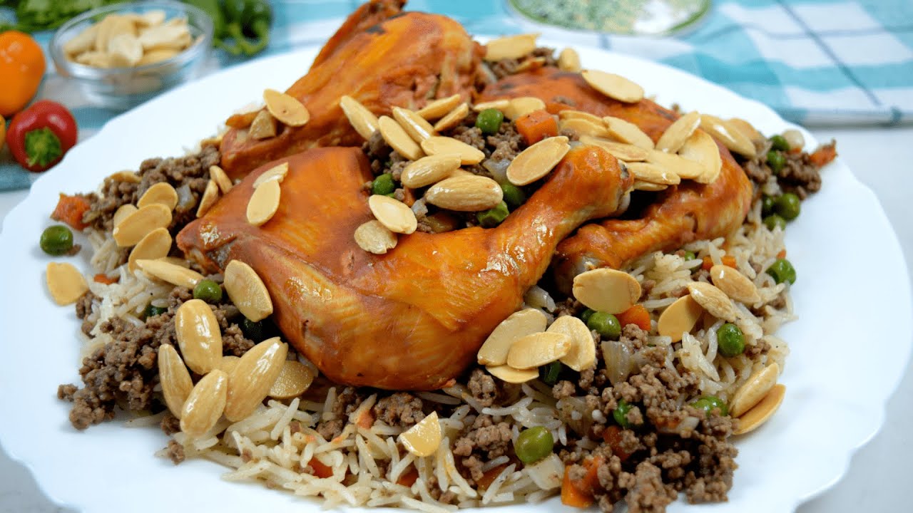 أشهى طريقة لعمل الأوزي بالدجاج
