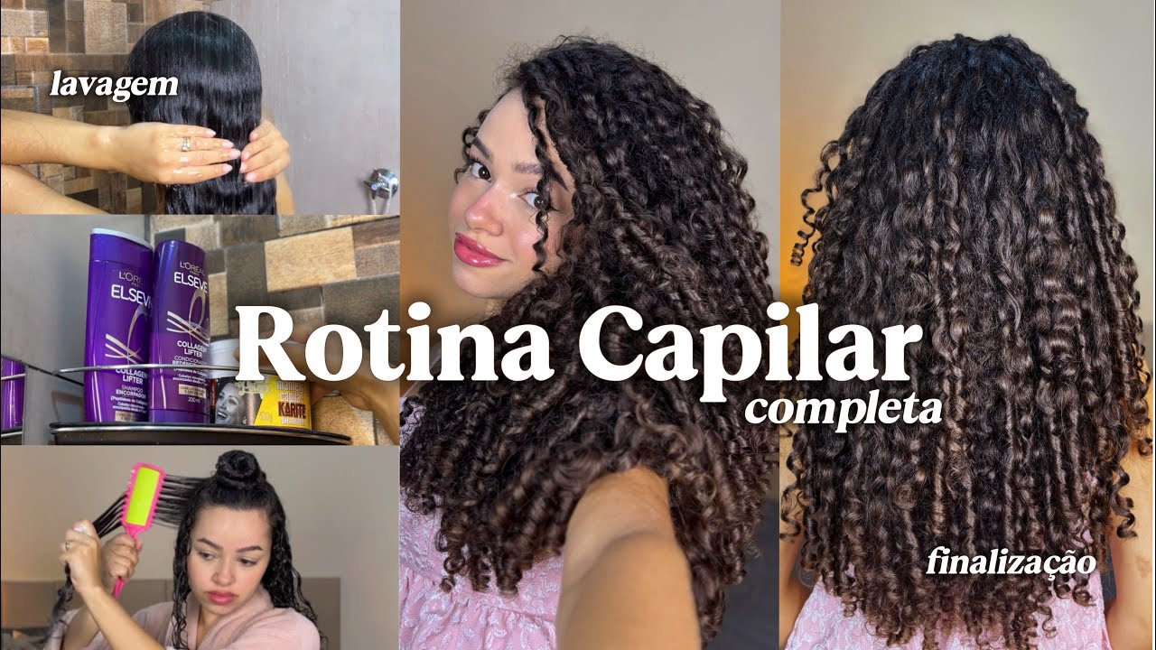 ROTINA CAPILAR COMPLETA *cachos* | lavagem, dicas, finalização 🎀🚿✨