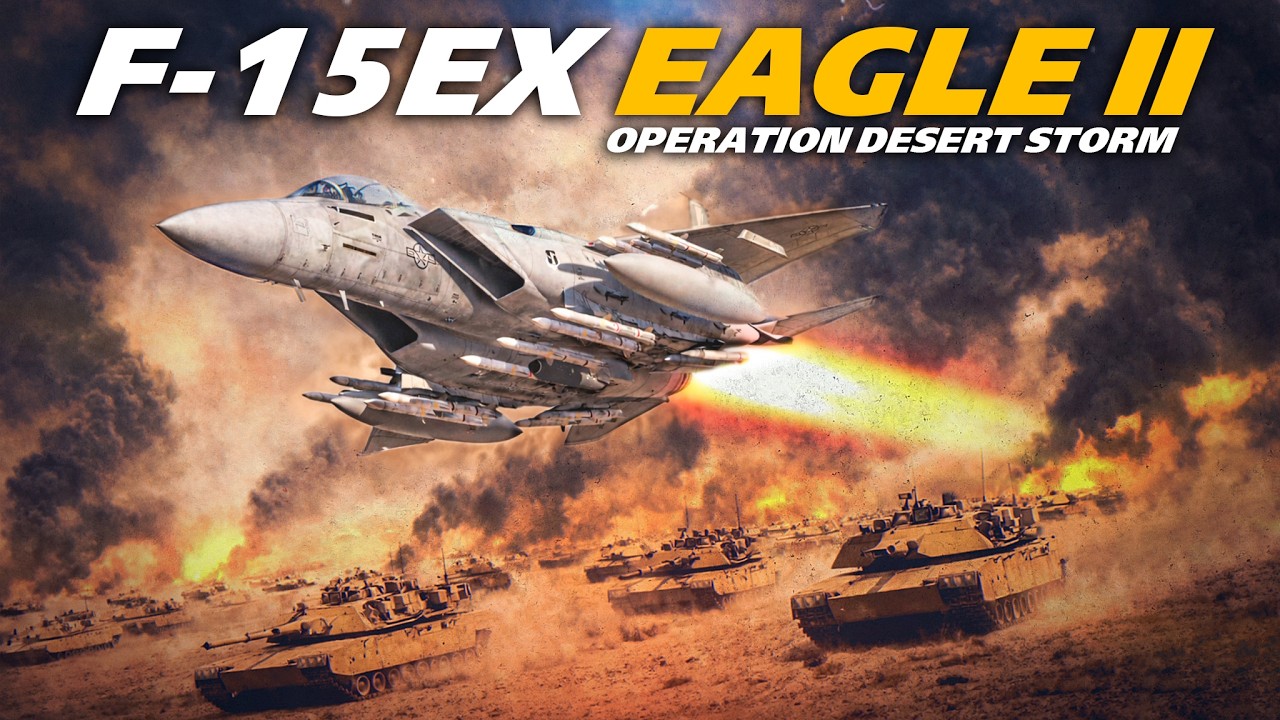 Operation Desert Storm But With The F-15EX Eagle II - Digital Combat Simulator | DCS |