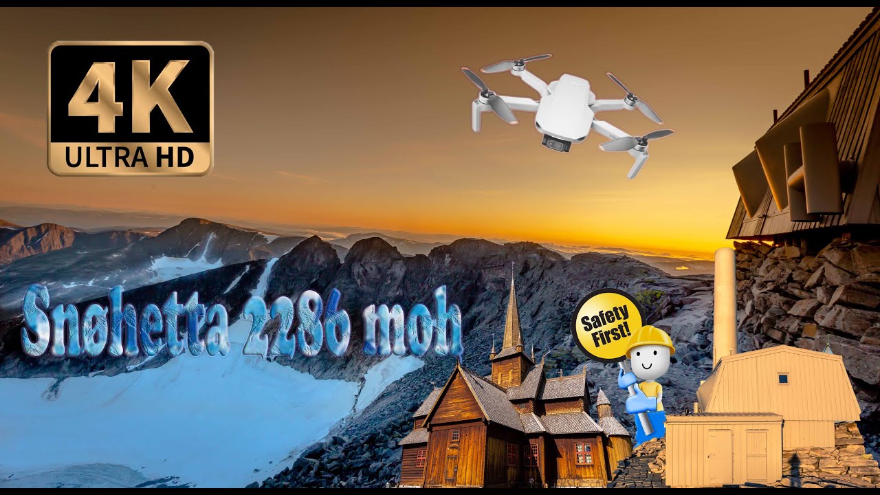 【4K】Drone video | Snøhetta 2286 moh | Lom | Hiking guide | Step by step |
