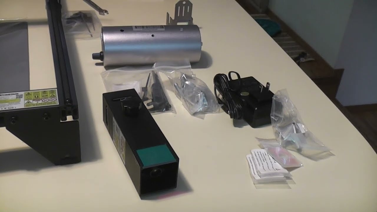 Part 2. Air assist for the AtomStack A10 Pro laser engraver. Honeycomb base & CE safety glasses.