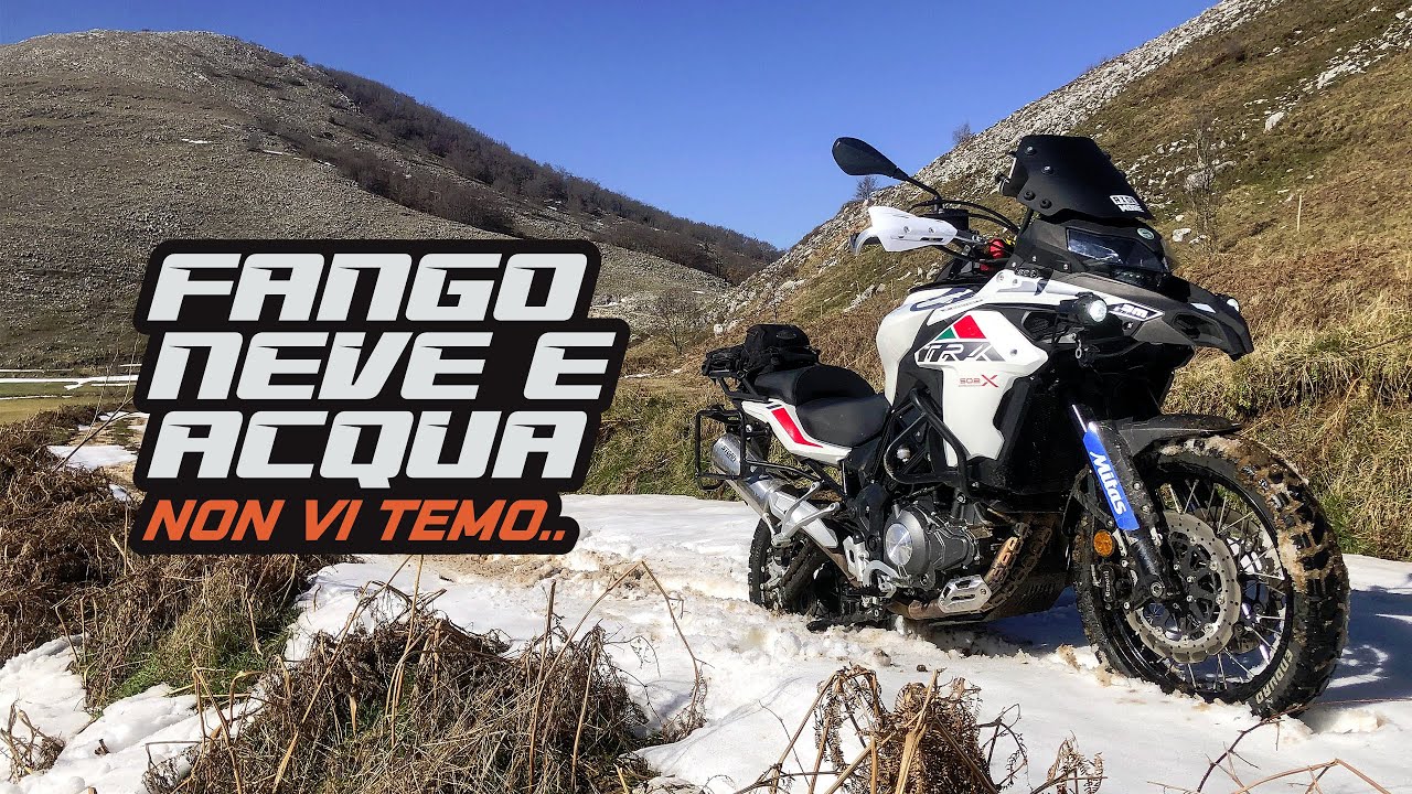 Fango, Neve e Acqua non vi temo - TRK 502X - Monteroduni/Longano - Off Road - RideWithFrank 38